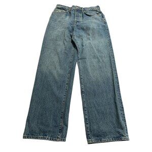 Stussy Big Ol Wide Leg Jean in Blue